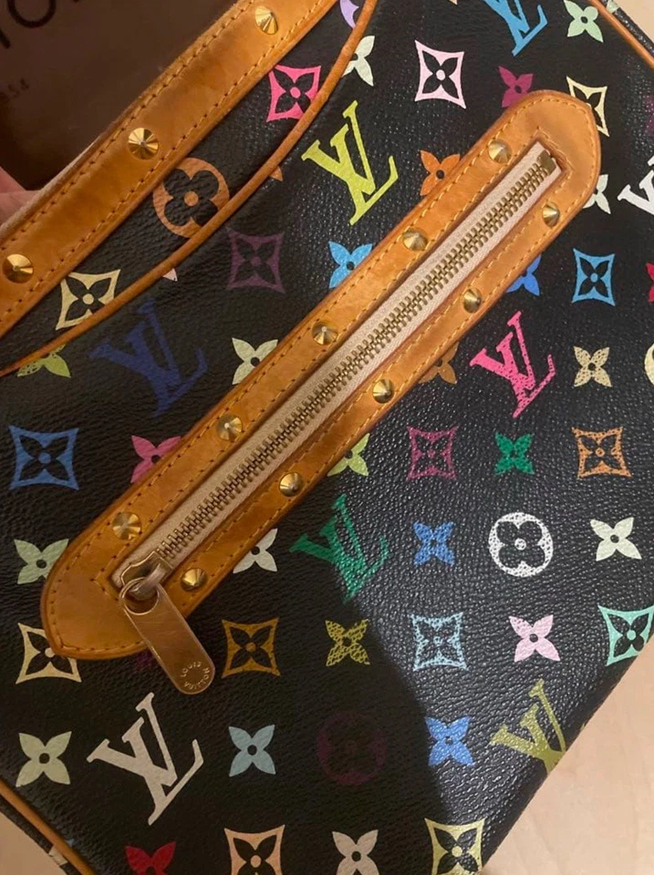 Bolso de Hombro Louis Vuitton Monograma Multicolor Bolonia Foto 3 de 4