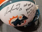 DAN MARINO Signed Miami Dolphins Helmet w/ 5 STAT Inscriptions - HOF 05, MVP