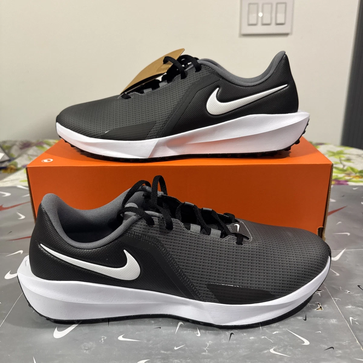 Nike Infinity Golf Next Nature Wide Black Smoke Grey for Sale