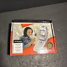 LG VX3300 Verizon Wireless Flip BLACK BLUE Faceplate Cell Phone BRAND NEW R71