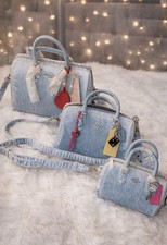 Coach Mini Rowan Satchel Bag with charms