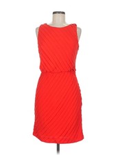 Halston Heritage Women Red Cocktail Dress 6