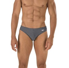 NEW NWT MENS SPEEDO POWER FLEX ECO SOLAR 2" SWIM SWIMMING SUIT DIVING BRIEF 34 M