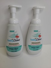 Baby Dove Sensitive Skin Care Foam Wash Hypoallergenic and Tear-Free 13oz, 2pack