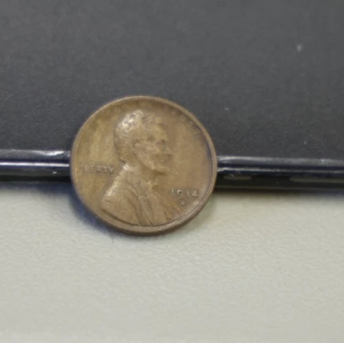1914 S US Lincoln Cent 1c Semi Key VG+