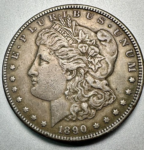 1890-CC  MORGAN DOLLAR  XF   VAM 5  DOUBLE CC    KEY DATE  #1172