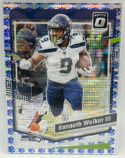 2023 Donruss Optic Shield PULSAR PRIZM SP #178 Kenneth Walker III 1/32 Seahawks