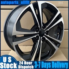 New 18 Wheel Machined Black Rim For Nissan Sentra Sr 2020-2022 Oem Quality Rim