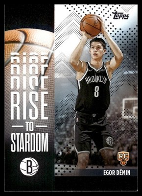 2025-26 Topps Rise to Stardom #RTS-8 Egor Dëmin