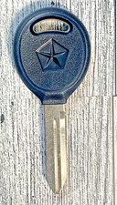 Mopar Ignition Key Blank Needs Cut Fits 9601 Dodge Chrysler Jeep Oem 04778115