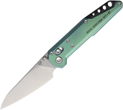 NOC Knives MT-27 Dark Feather Folding Knife M390 Titanium