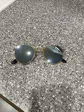 Ray-Ban Round Metal Sunglasses RB3447 Green Lenses 001 50-21 145 3N Gold Frame