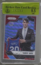 2016-17 Panini Prizm Ruby Wave Prizm Dario Saric #2 3c7