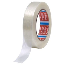 Performance Grade Filament Strapping Tape, 2 in x 60 yd, 155 lb/in Strength Tesa