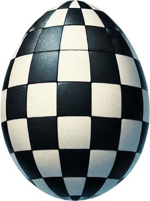 Ostern schwarz weiß Ei Wandbild Schlafzimmer Laptop Dekor Vinyl Aufkleber Abziehbild 6 Größen