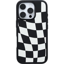 OtterBox iPhone 16 Pro Symmetry Series Case - Wavy Charcoal Black