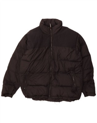 Jack Wolfskin Mens Padded Jacket UK 42 XL Black MI09