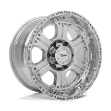 17x8 Pro Comp PA89 Kore Polished Wheels 6x5.5 (0mm) Set of 4