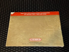The Legend of Zelda Nintendo NES Original Instruction Manual Book (NES-ZL-USA-2)