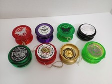 Lot Of 8 Trick Yo-Yo Mixed Yomega Duncan Metal Tech