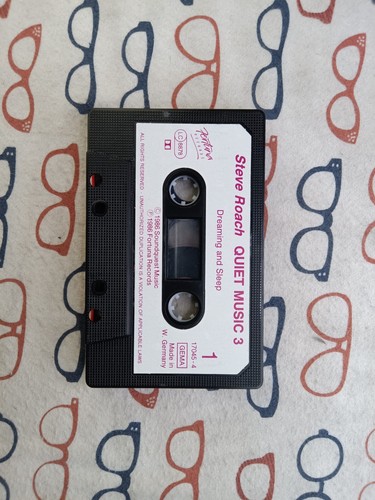Steve Roach Quiet Music 3 1986 New Age Ambient Cassette Album Germany VG+/VG+ - Picture 3 of 4