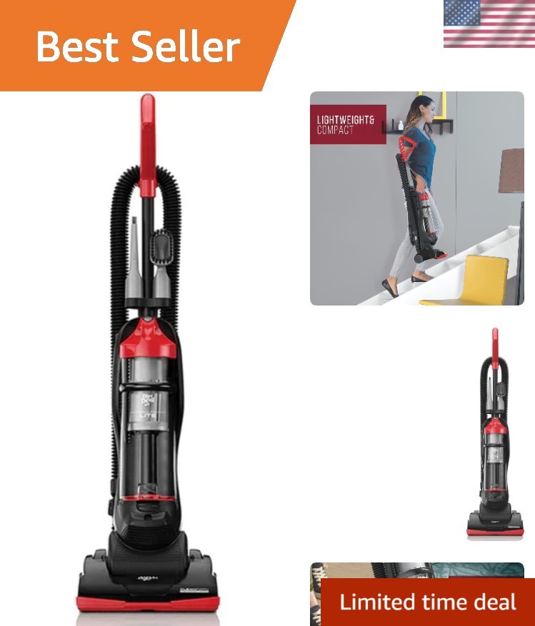 Endura Lite Bagless Upright Vacuum for Carpets and Hard Floors