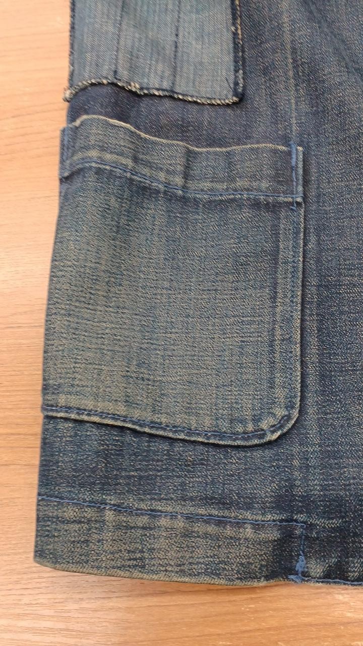 Neighborhood Indigo Blue Patchwork Condition B Co… - image 19