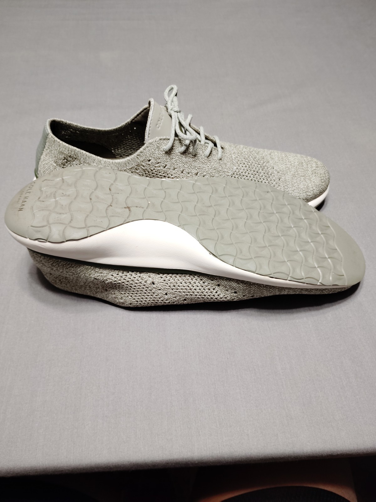 Cole Haan Grand Stitchlite Men 12M GREEN Casual Shoes C35160 Oxfords Preppy image 9