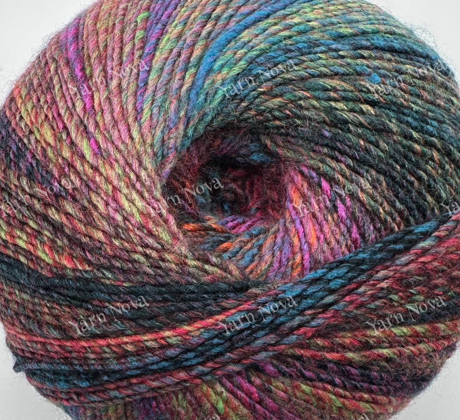 Sirdar Jewelspun Aran Knitting Crochet Yarn Wool - 200g - 847 Midnight Fjords