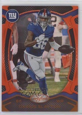 2021 Certified Mirror Orange /149 Darius Slayton #55 un2