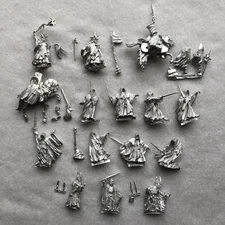 WITCH KING AND RINGWRAITHS - Mordor Nazgul Metal LOTR Lord of the Rings MESBG