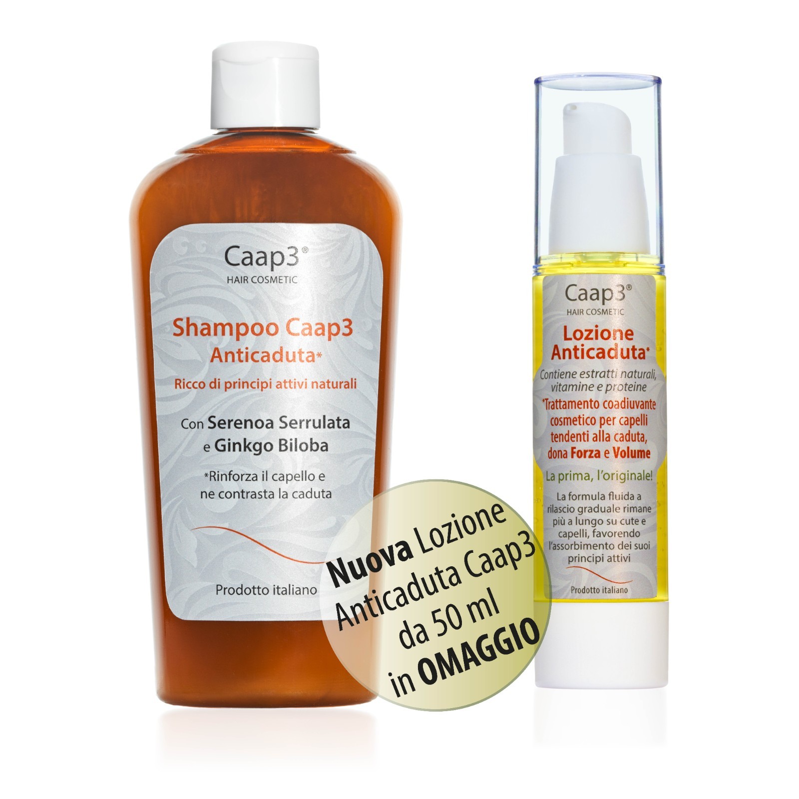 Shampoo Anticaduta + Lozione 50ml OMAGGIO | Trattamento Capelli Completo