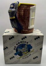 VINTAGE 1991 BATMAN IN GOTHAM CITY COLLECTORS MUG 437/5000