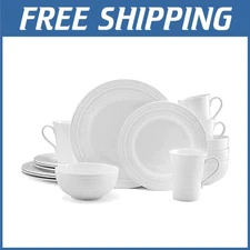 Contemporary Ciara Dinner Set with Swirling Lines