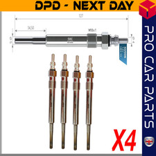 4X GLOW PLUG fits AUDI A4 A6 A8 ALLROAD 2.5 TDI 2.7 TDI 3.0 TDI 250202102