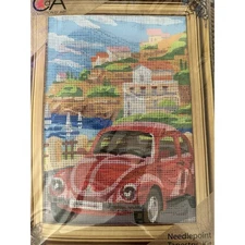 Printed needlepoint kits Tapestry Canvas 30x40 cm Rto Red Bug