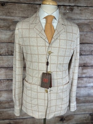 NWT $1,990 Etro Linen Cotton Jacket Size 38 (48 EUR) bs77