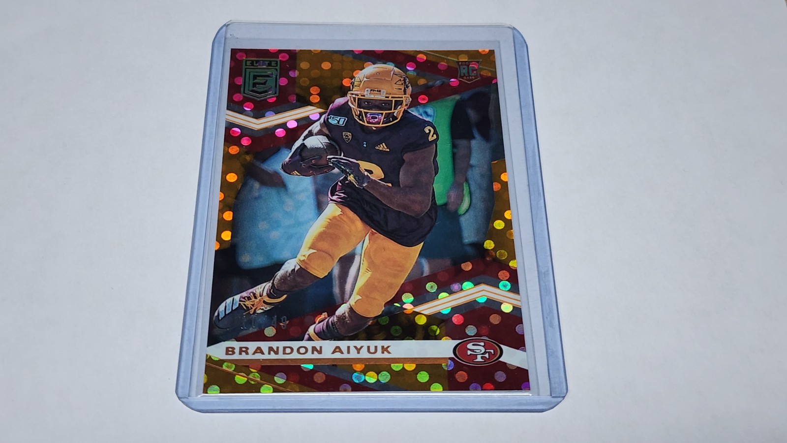 2020 Panini Donruss Elite - Rookies Brandon Aiyuk #122 Orange /49 (RC)