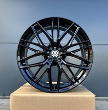 19 Zoll Felgen Damina DM08 schwarz für VW Arteon 3H R Scirocco 13 Phaeton 3D