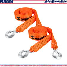 Heavy Duty Tow Straps Hooks 2x20 Ft 20000 Lbs Nylon Kinetic Recovery Rope Kit Heavy Duty Tow Straps Hooks 2x20 Ft 20000 Lbs Nylon Kinetic Recovery Rope Kit