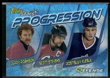 2000 Stars Progression Larry Robinson Scott Stevens Rostislav Klesla #P7