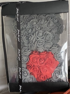 New Large Rose Bear Great Gift 