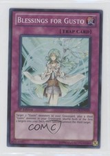 SR - Blessings for Gusto 1st Ed. YuGiOh Hidden Arsenal 5: Steelswarm Invasion