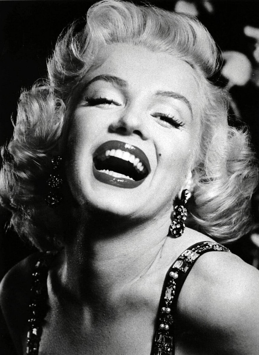 Vintage Marilyn Monroe Black and White Poster, Unframed Poster 