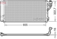 Denso Kondensator Klimaanlage DCN43011 FüR KIA Optima Sportswagon JF GDI Hybrid