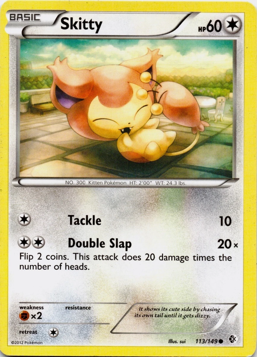 pokemon card skitty POKMON GAME S8 081/100 C reveal it skitty pokemon cards Pokmon Hit