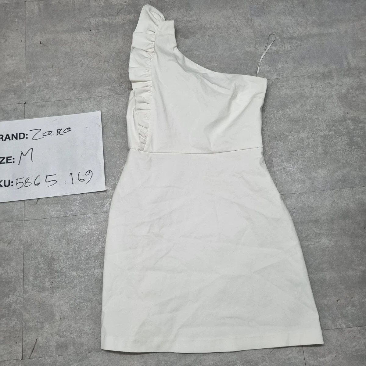 White Party/Cocktail One Shoulder Dresses for Women for sale | eBay UK
