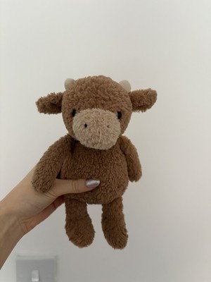 Jellycat Tumbletuft Kuh - kleine braune Kuh Plüschtier Stofftier wird nicht mehr produziert 8 Zoll 