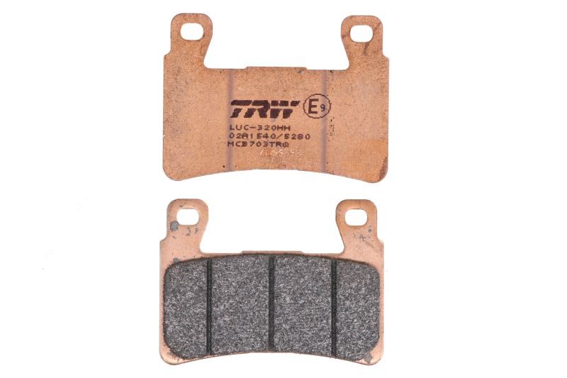 Für TRW MCB703TRQ Brake pads MCB703TRQ  sinter, intended use racing fits HONDA