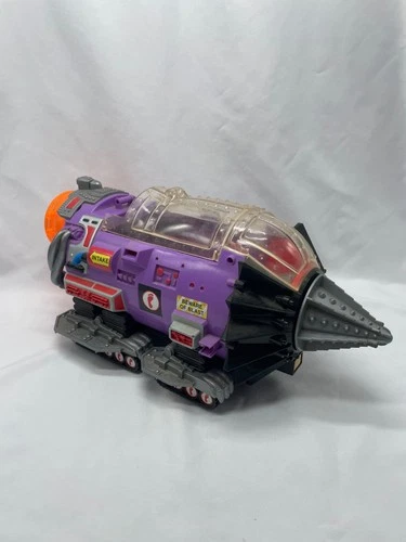 Vintage Teenage Mutant Ninja Turtles TMNT Module Drill Vehicle 1990s Incomplete